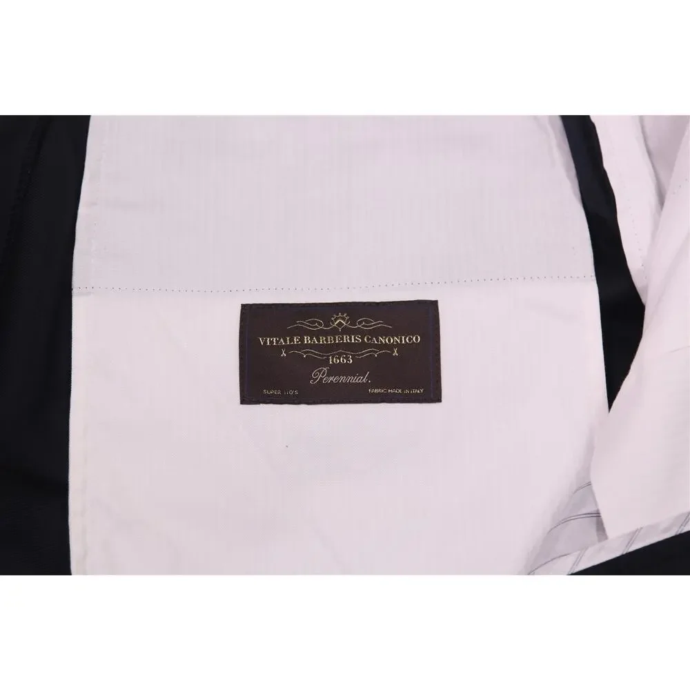 Suitsupply Navy Blue Slim Fit Super 110's Wool Dress Pants Trousers 40x26
